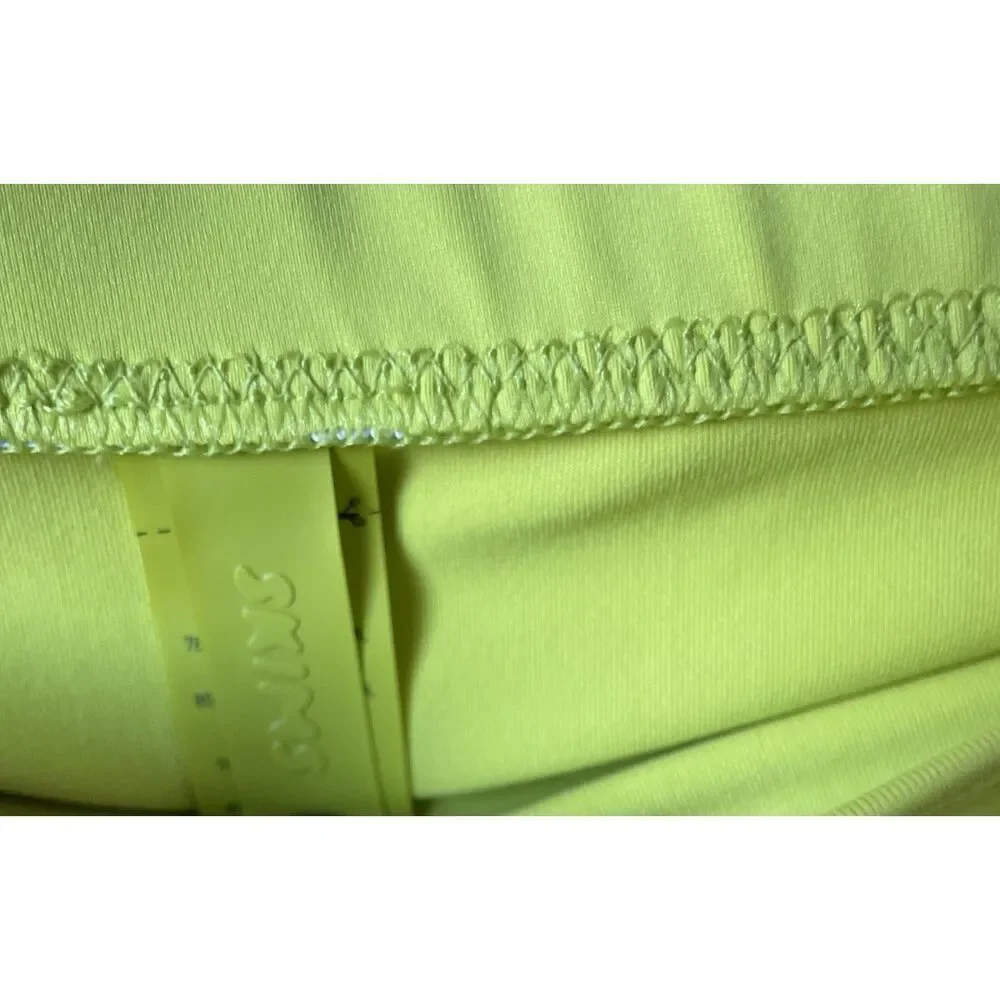 New SKIMS Recycled Swim Cut Out Long Maxi Tube Skirt in Citrus Size Large